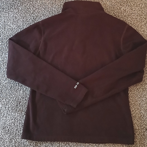 The North Face 1/4 Zip Pullover Fleece Girls Size Medium - Picture 2 of 3